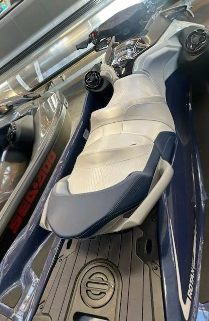 Slide: The Image of 2024 Sea-Doo GTX Limited 300 with iDF Tech Package, sleek design and advanced features. - 3