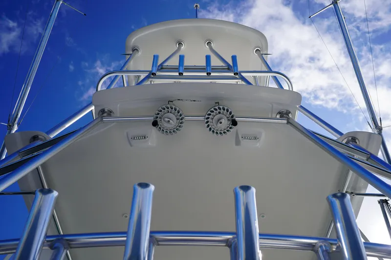 Slide: The Image of 2018 Bertram 35 Flybridge- IT-L-DO- Tower - 19