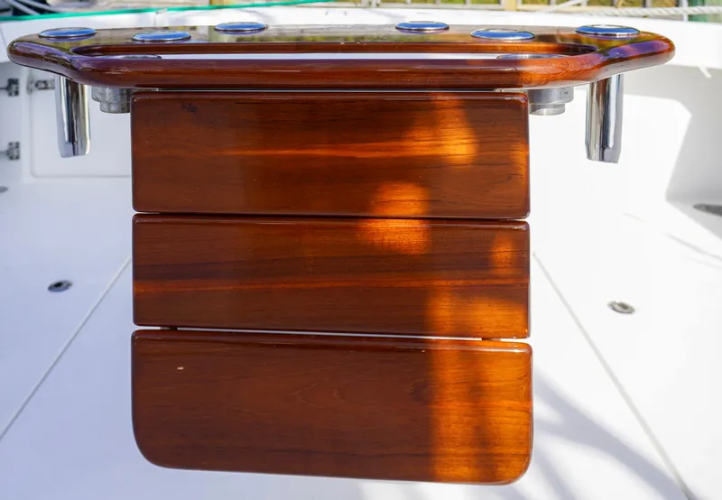 Slide: The Image of 2018 Bertram 35 Flybridge- IT-L-DO- Cockpit - 24