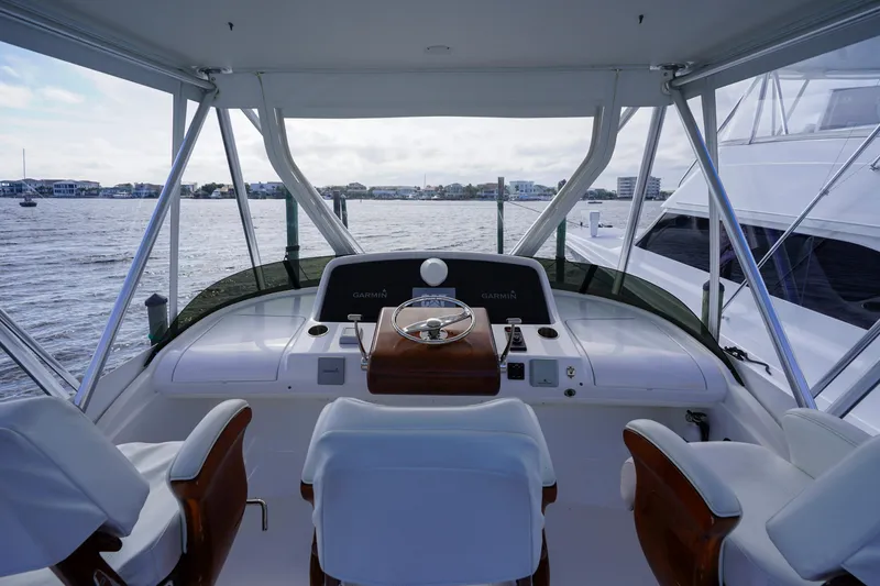 Slide: The Image of 2018 Bertram 35 Flybridge- IT-L-DO- Flybridge - 3