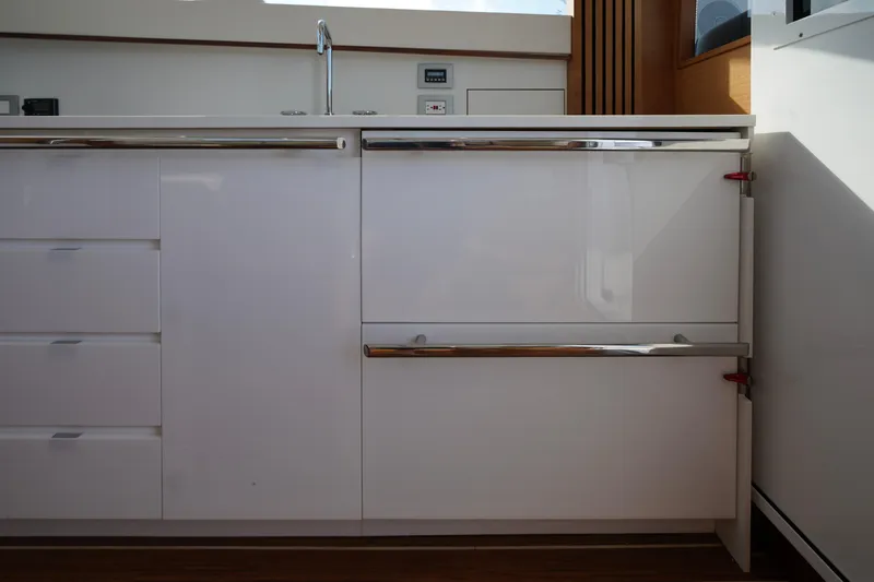 Slide: The Image of 2018 Bertram 35 Flybridge- IT-L-DO- Galley - 5