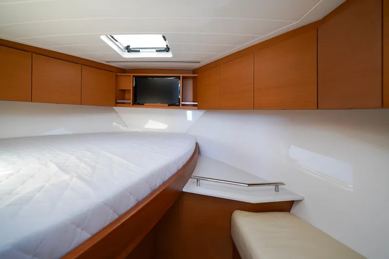 Slide: The Image of 2018 Bertram 35 Flybridge- IT-L-DO- Cabin - 9