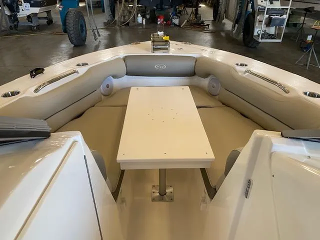 Slide: The Image of Interior view of Key West 239 DFS boat, model year 2025. - 6