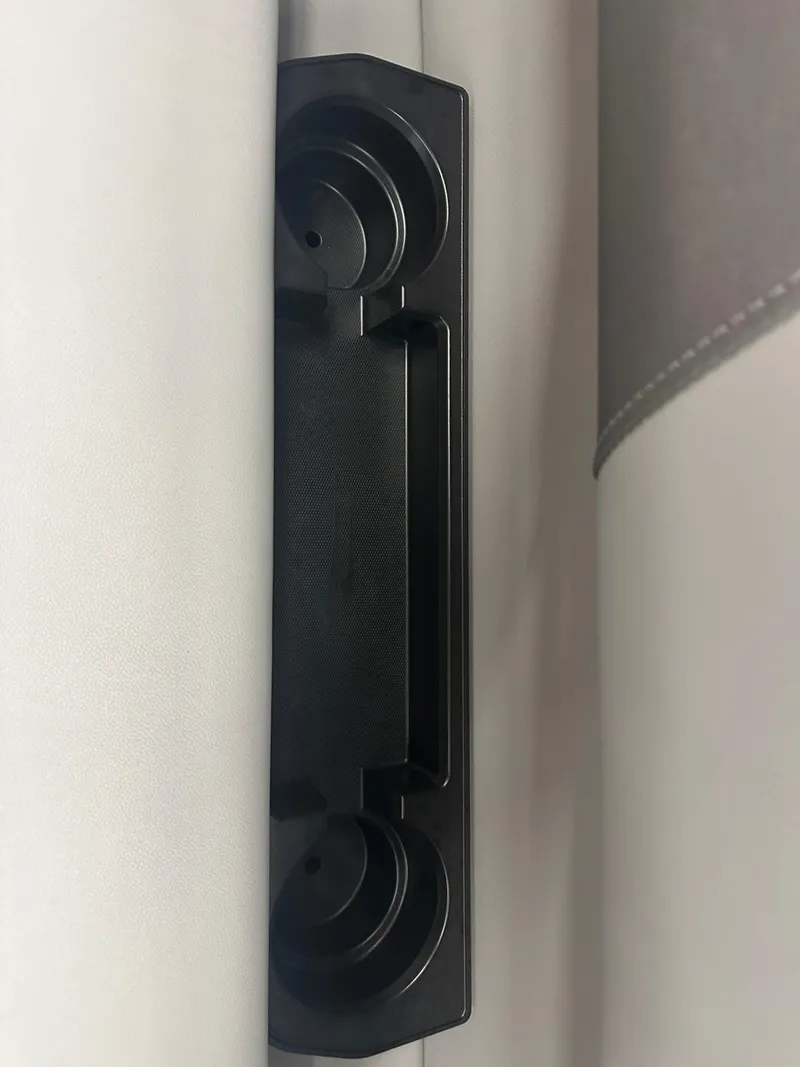 Slide: The Image of 2024 Bennington 20SVLSR boat interior cup holder detail. - 13