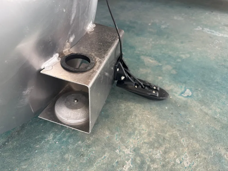 Slide: The Image of 2024 Bennington 20SVLSR boat component detail on a textured surface. - 43