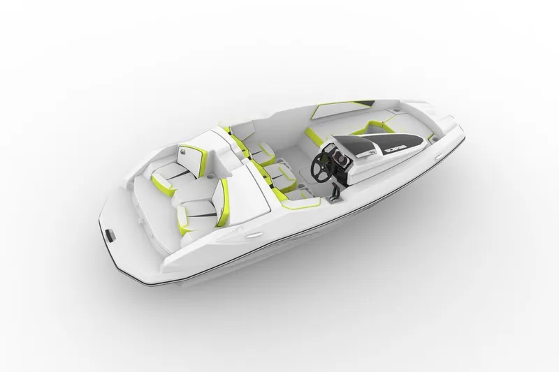 Slide: The Image of 2017 Scarab 165 G boat with sleek design and modern interior. - 9
