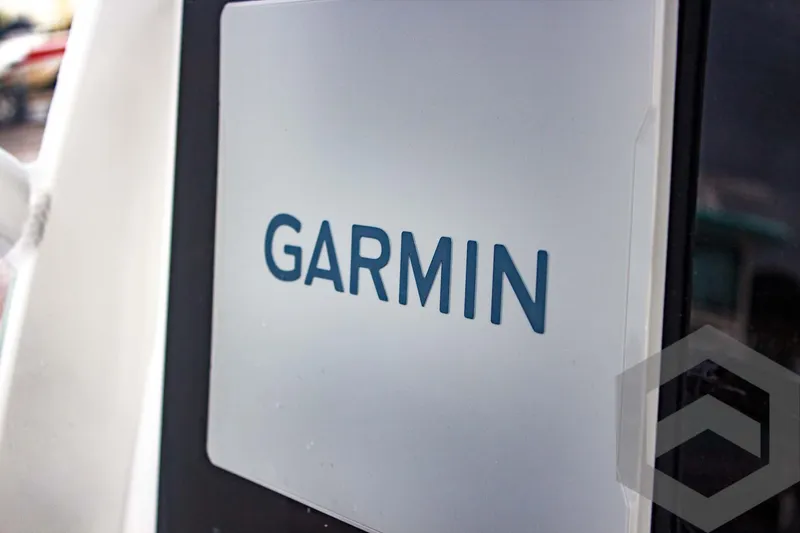 Slide: The Image of Garmin display on 2025 Tidewater 2500 Carolina Bay boat. - 42