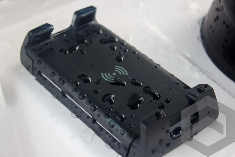 Slide: The Image of Waterproof wireless charging pad on Tidewater 2500 Carolina Bay boat, 2025 model. - 49