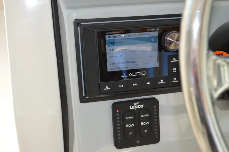 Slide: The Image of Pursuit 266 DC - Stereo and Trim Tab Control - 16