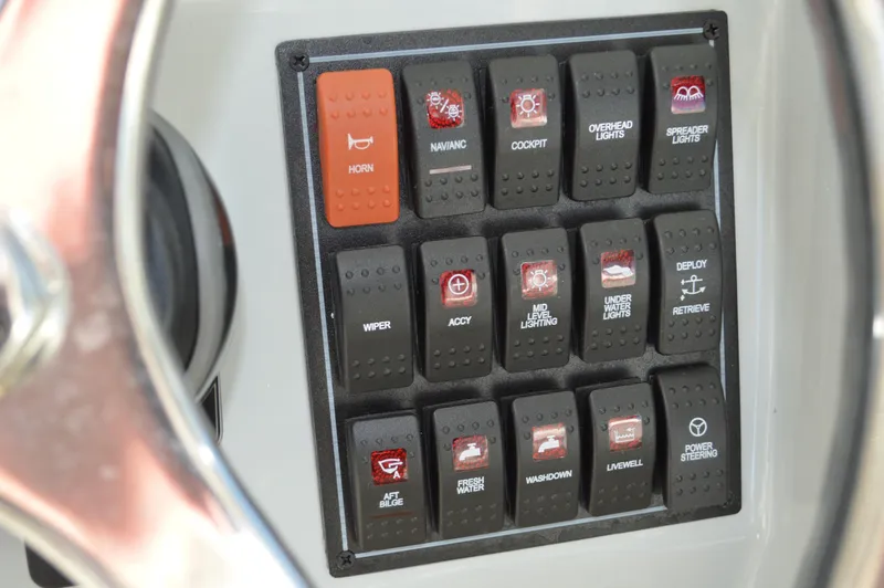 Slide: The Image of Pursuit 266 DC - Helm Switches - 17