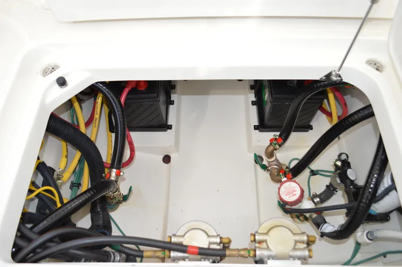 Slide: The Image of Pursuit 266 DC - Aft Floor Storage - 47