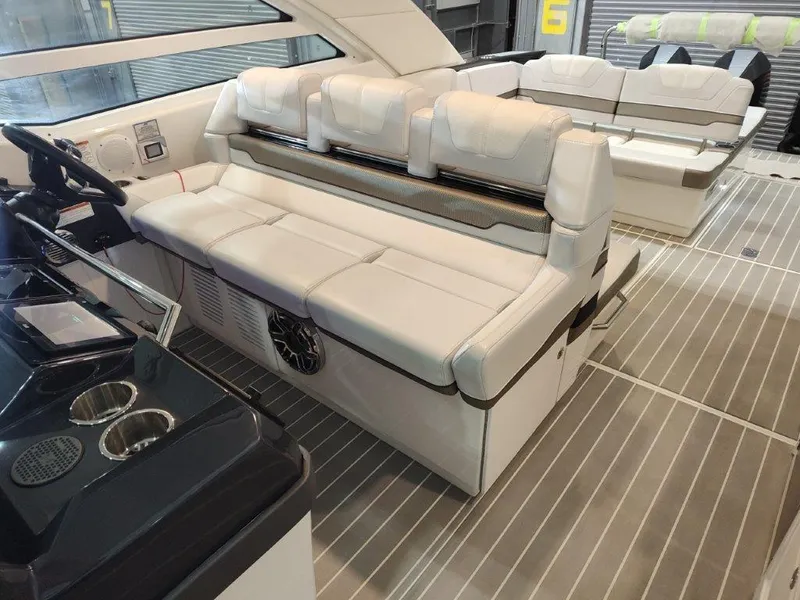 Slide: The Image of Luxurious interior of 2021 Formula 430 Super Sport Crossover with plush seating and modern design. - 31