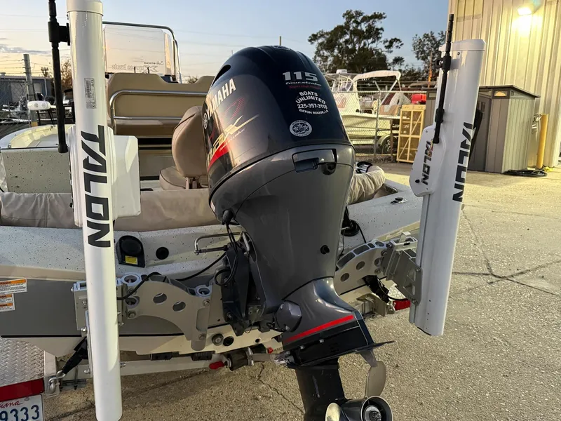 Slide: The Image of Xpress H20B 2020 boat with Yamaha 115 outboard motor and Talon anchors. - 15