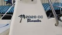 Slide: The Image of Key West 2020CC Bluewater boat, 2005 model, with palm tree logo. - 3