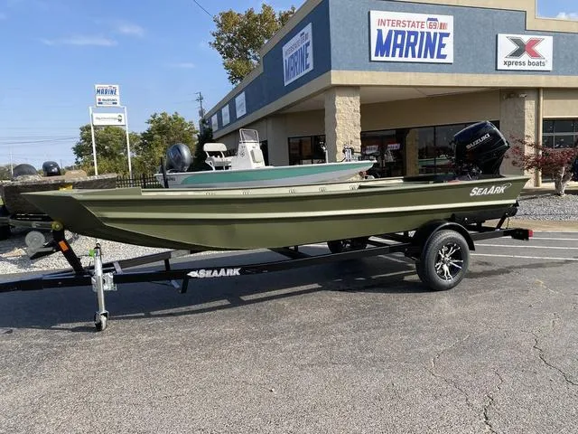 Slide: The Image of SeaArk 1648 SPECIAL W/ SUZUKI 25 TILLER 2025 - 2