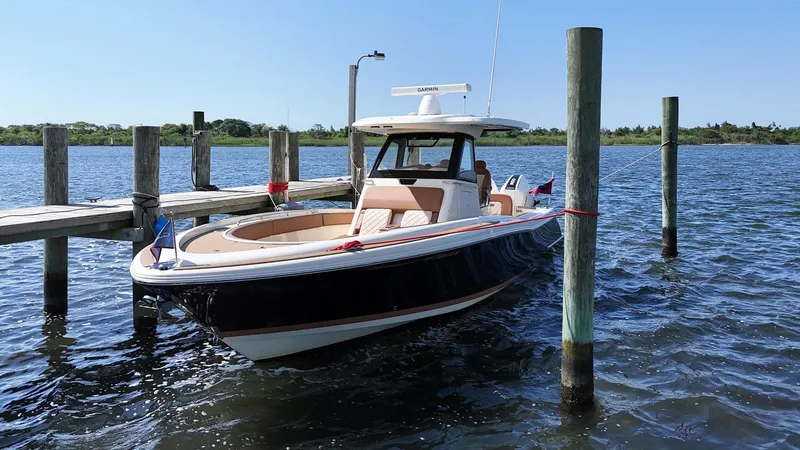 The Image of 2019 Chris-Craft 30 Catalina docked on a sunny day. - 1