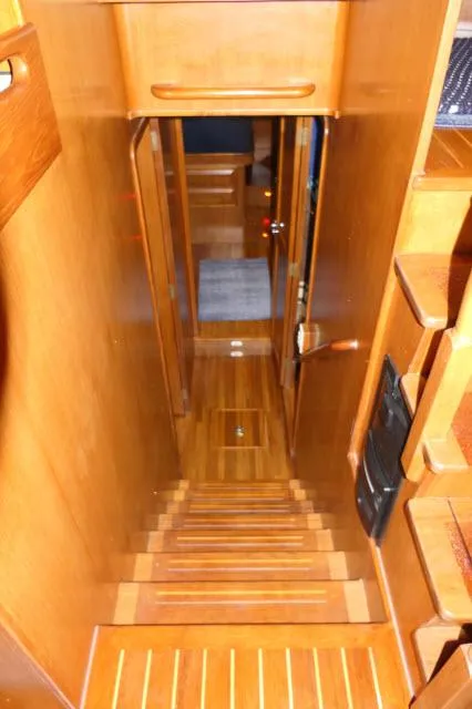 Slide: The Image of Stairs to staterooms - 14