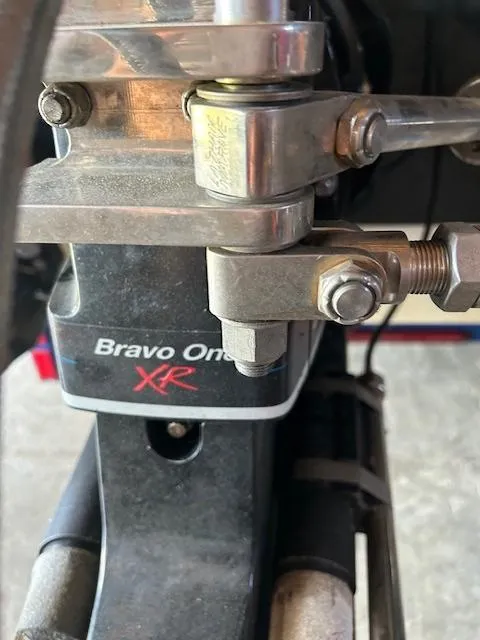 Slide: The Image of Close-up of 2006 Baja 35 Outlaw Bravo One XR engine component. - 27