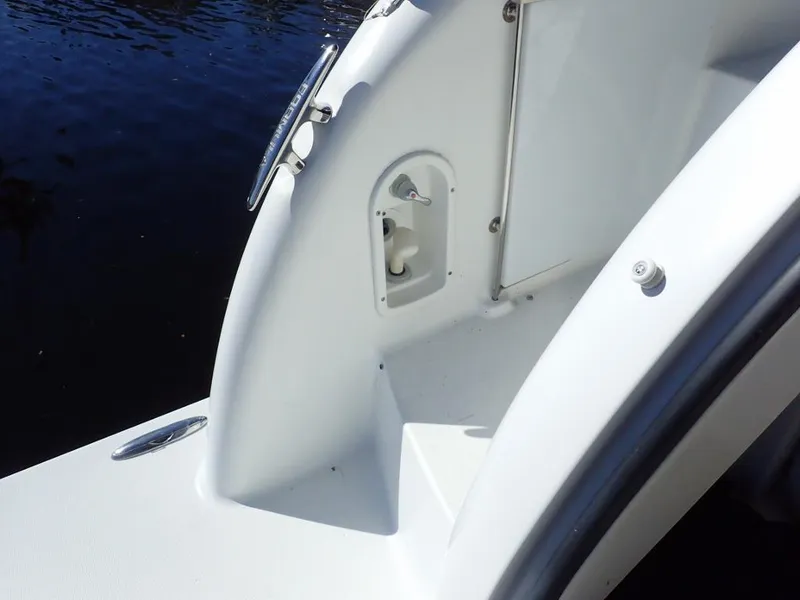 Slide: The Image of 2007 Formula 34 PC boat deck detail with water access hatch. - 44