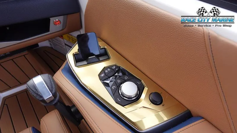 Slide: The Image of 2025 Nautique Super Air Nautique G25 control panel with sleek design and advanced features. - 36