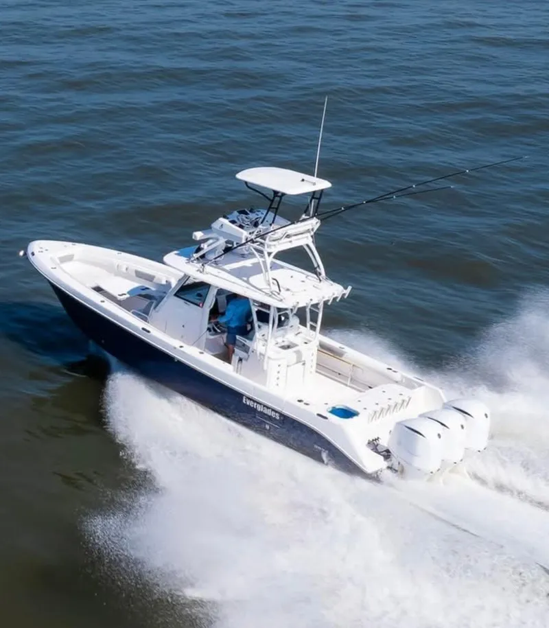 Slide: The Image of Everglades 355 Center Console 2019 - 2