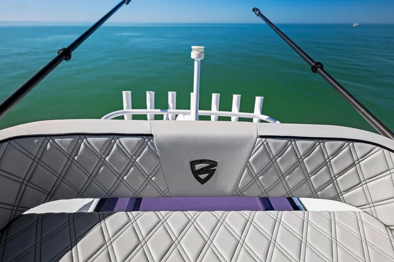 Slide: The Image of Barker Boatworks 26 Open 2021, luxury seating with ocean view. - 22