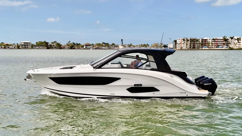 Slide: The Image of Sea Ray Sundancer 370 Outboard 2023 - 0