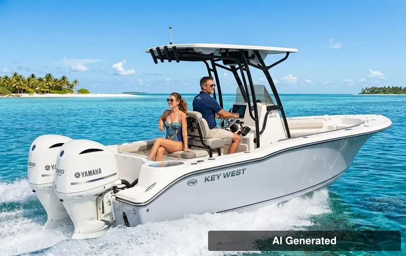 Slide: The Image of Key West 244 Center Console 2025 - 0