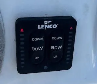 Slide: The Image of Lenco trim tab control panel on 2016 Beneteau Swift Trawler 30. - 39
