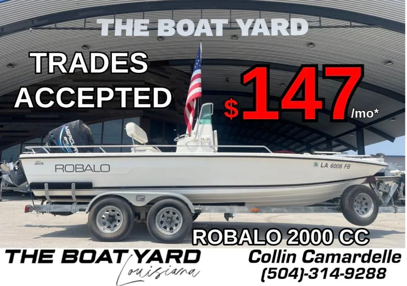 Slide: The Image of Robalo 2000 boat for sale at The Boat Yard, $147/month, trades accepted. - 0