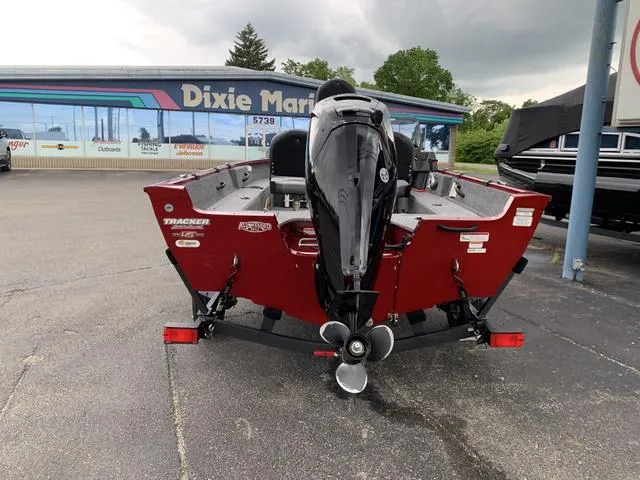 Slide: The Image of 2023 Tracker Pro Guide 16 boat at Dixie Marine dealership. - 6