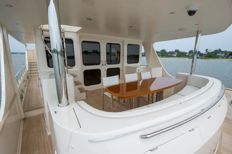 Slide: The Image of Fleming 85 – Open Flybridge 2024 - 84