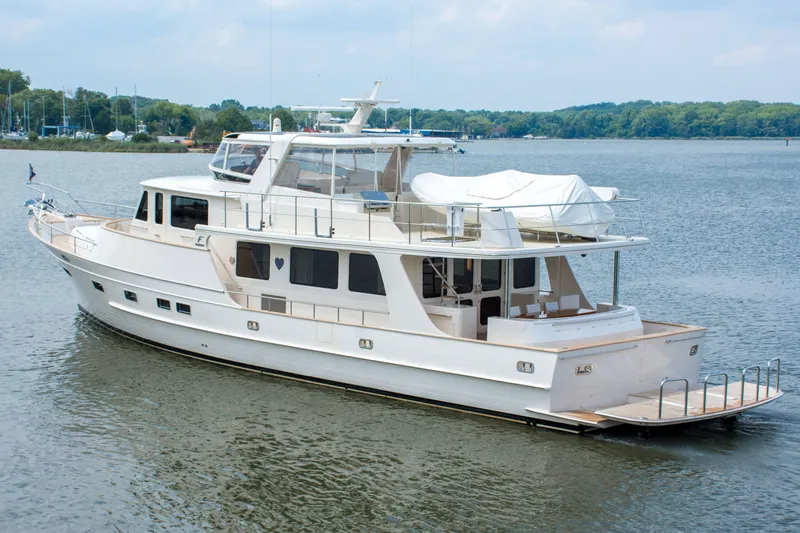 Slide: The Image of Fleming 85 – Open Flybridge 2024 - 99