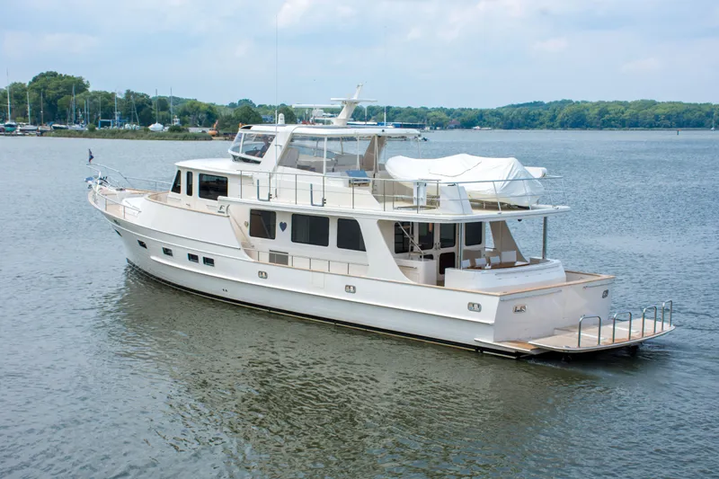 Slide: The Image of Fleming 85 – Open Flybridge 2024 - 88