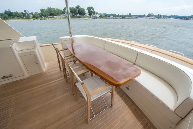 Slide: The Image of Fleming 85 – Open Flybridge 2024 - 79