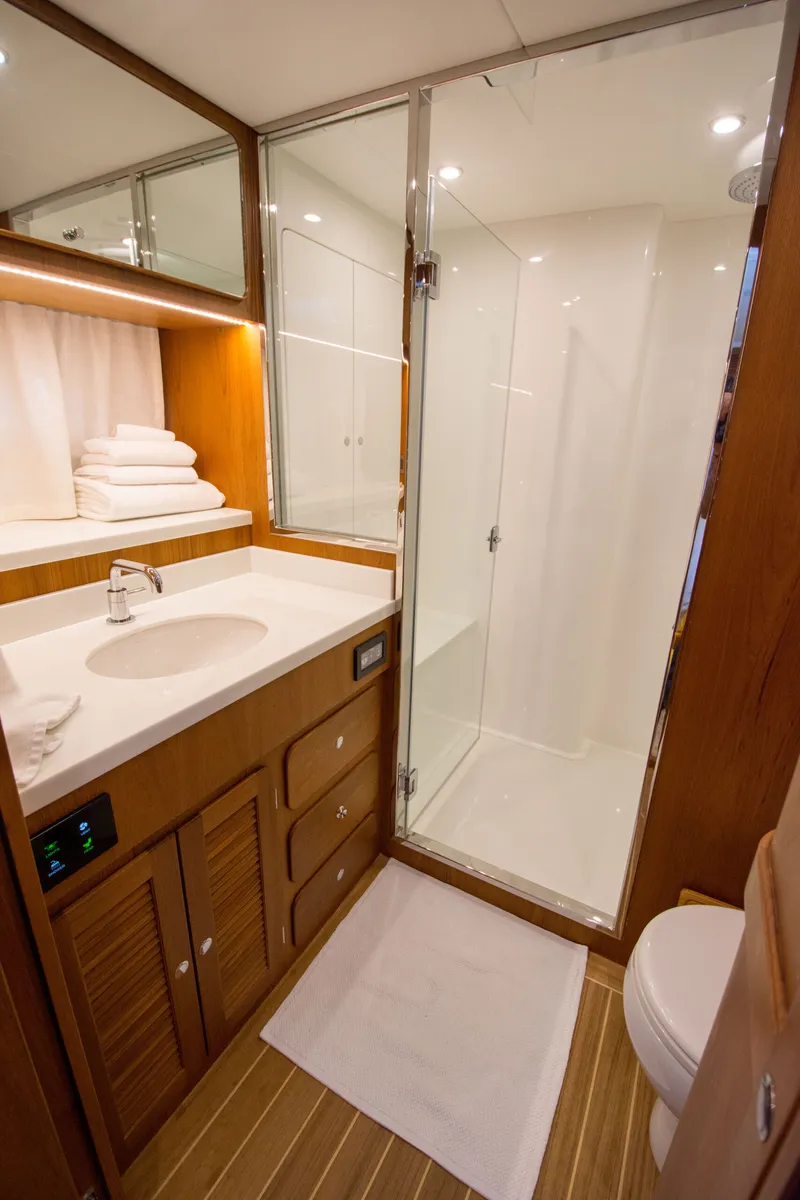 Slide: The Image of Fleming 85 – Open Flybridge 2024 - 37
