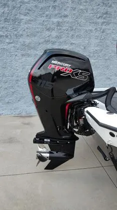 Slide: The Image of 2025 Vexus AVX1880 boat with Mercury Pro XS outboard motor. - 10