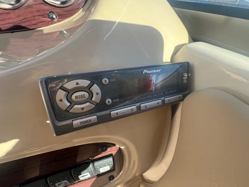 Slide: The Image of Pioneer stereo system in 2002 Chaparral Sunesta 243 boat dashboard. - 20