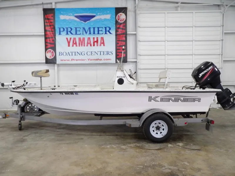 Slide: The Image of 2009 Kenner 180VX boat with Mercury engine at Premier Yamaha Boating Center. - 1