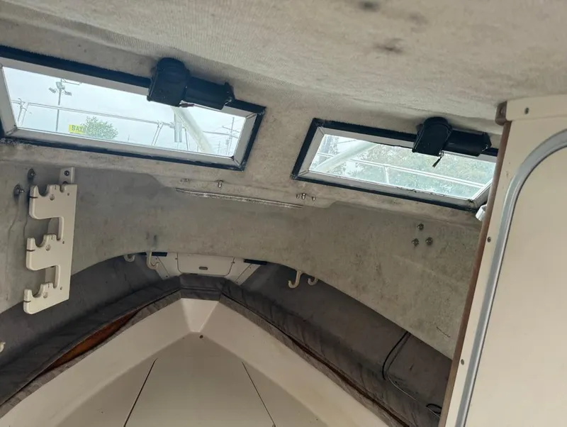 Slide: The Image of Interior cabin view of a 1995 Grady-White 268 Islander WA boat. - 14
