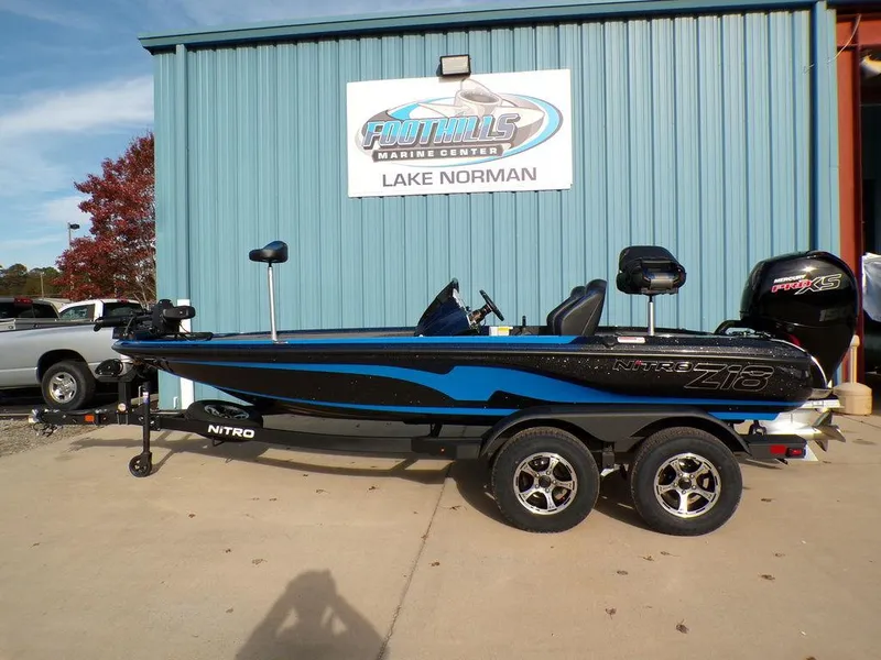 The Image of 2025 Nitro Z18 Pro boat at Foothills Marine Center, Lake Norman. - 1