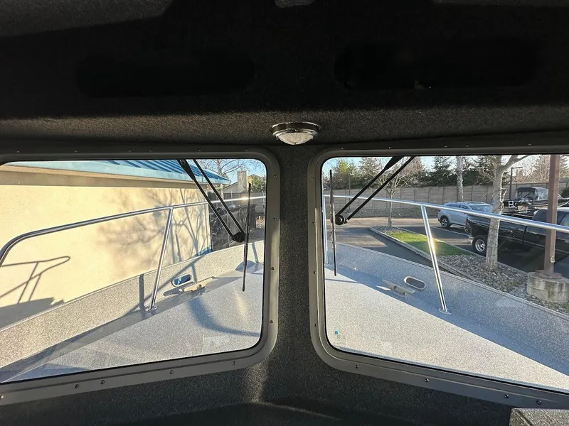 Slide: The Image of Interior view from KingFisher 2625 Coastal Express boat, 2025 model. - 34