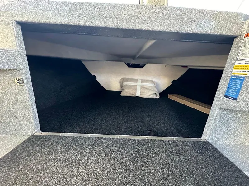 Slide: The Image of Interior storage compartment of 2025 KingFisher 2625 Coastal Express boat. - 36