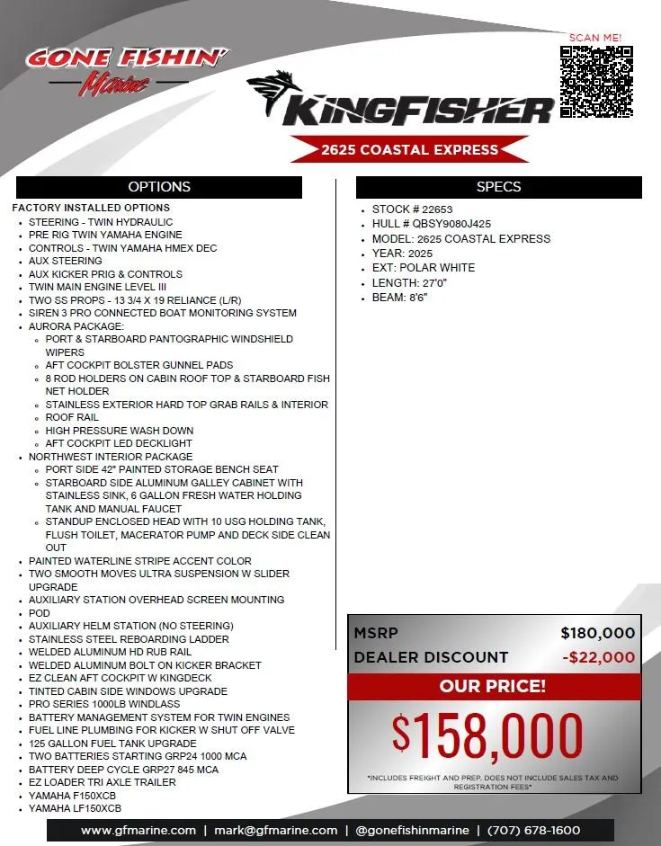 Slide: The Image of Kingfisher 2625 Coastal Express 2025 - 59