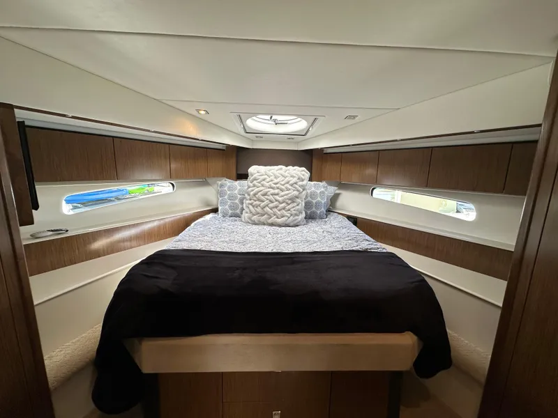 Slide: The Image of Engine room of 2014 Cruisers Yachts 48 Cantius with Volvo Penta components. - 42