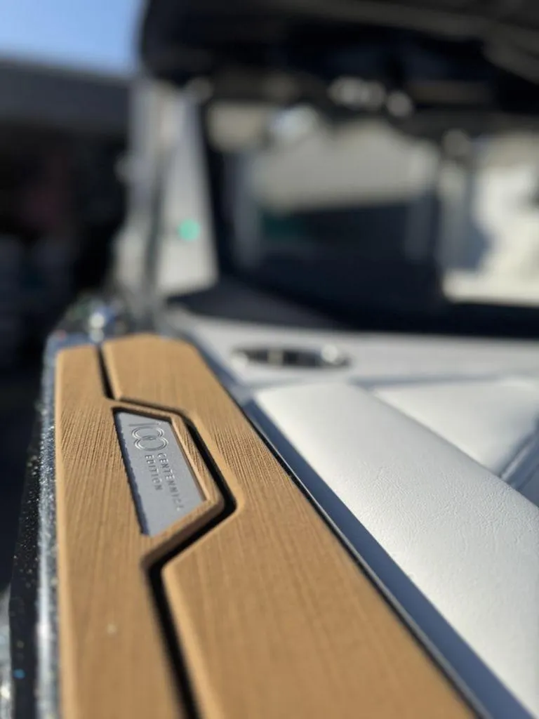 Slide: The Image of Close-up of 2025 Nautique Super Air Nautique G25 interior detail. - 22