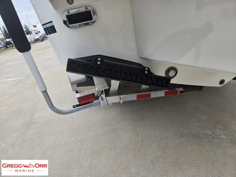Slide: The Image of 2025 Regulator 31 boat trailer detail at Gregg Orr Marine. - 5