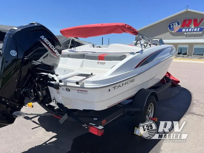 Slide: The Image of 2024 TAH18J TAHOE boat with Mercury engine at RV Marine & Outdoor dealership. - 9