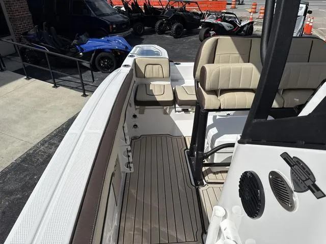 Slide: The Image of Yamaha 255 FSH SPORT E-SEAFOAM GREEN-ALUMINUM 2025 - 15