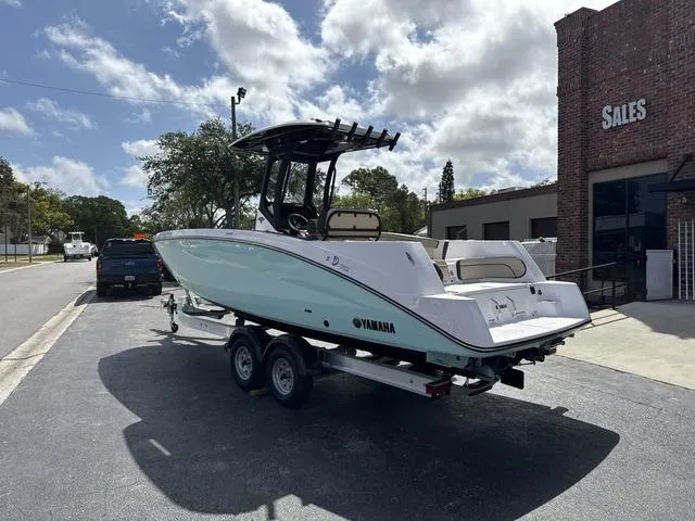 Slide: The Image of Yamaha 255 FSH SPORT E-SEAFOAM GREEN-ALUMINUM 2025 - 3